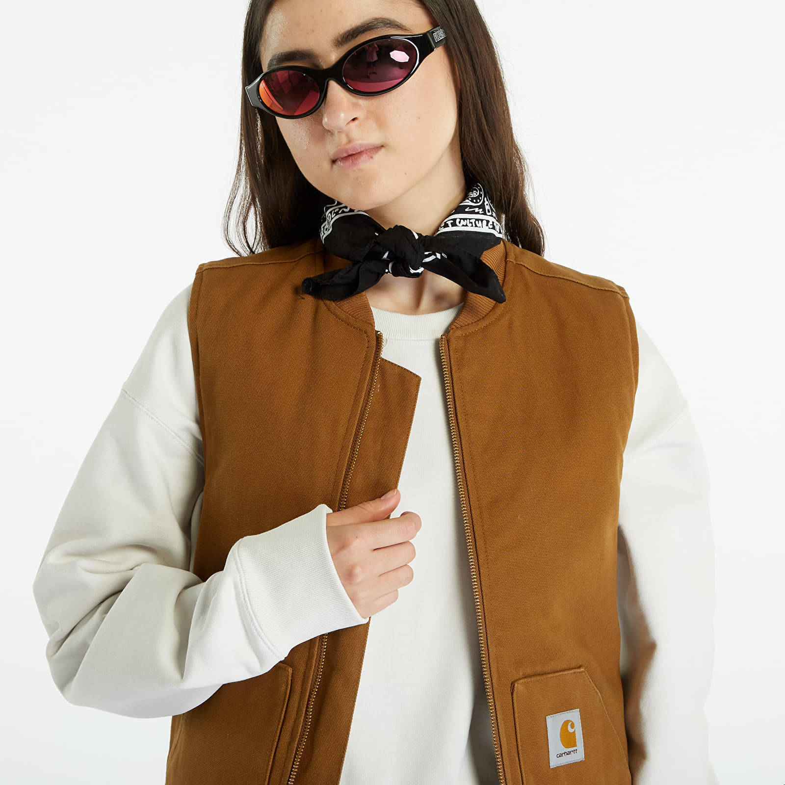 Westen Carhartt WIP Vest Hamilton Brown Rigid