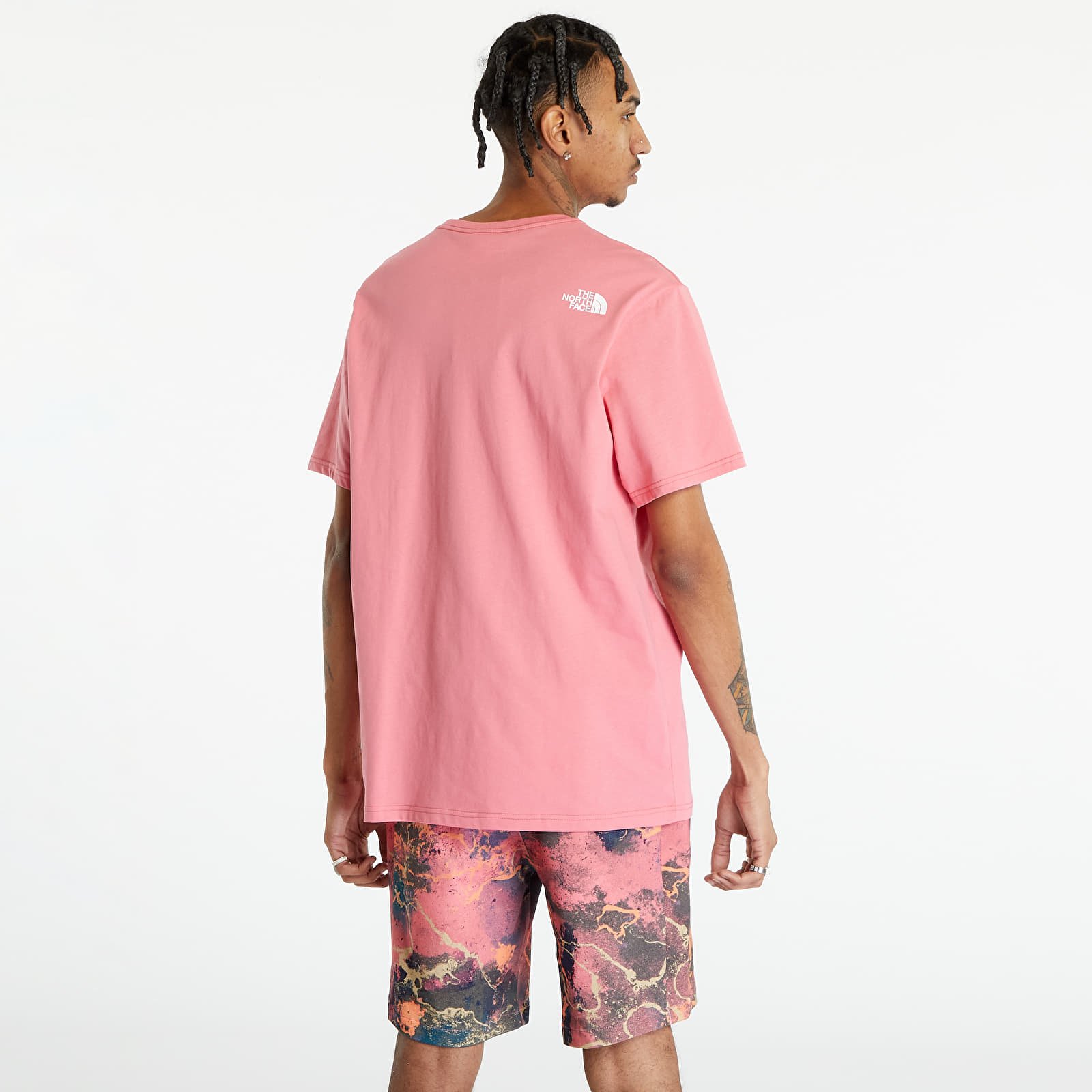 Trička The North Face S/S Fine Alpine Equipment Tee 3 Cosmo Pink