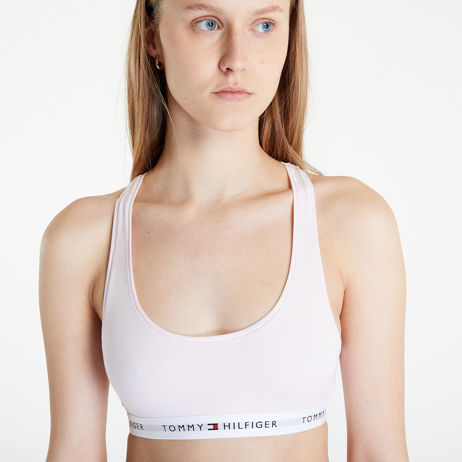 BHs Tommy Hilfiger Icons Unlined Bralette Pink Queens