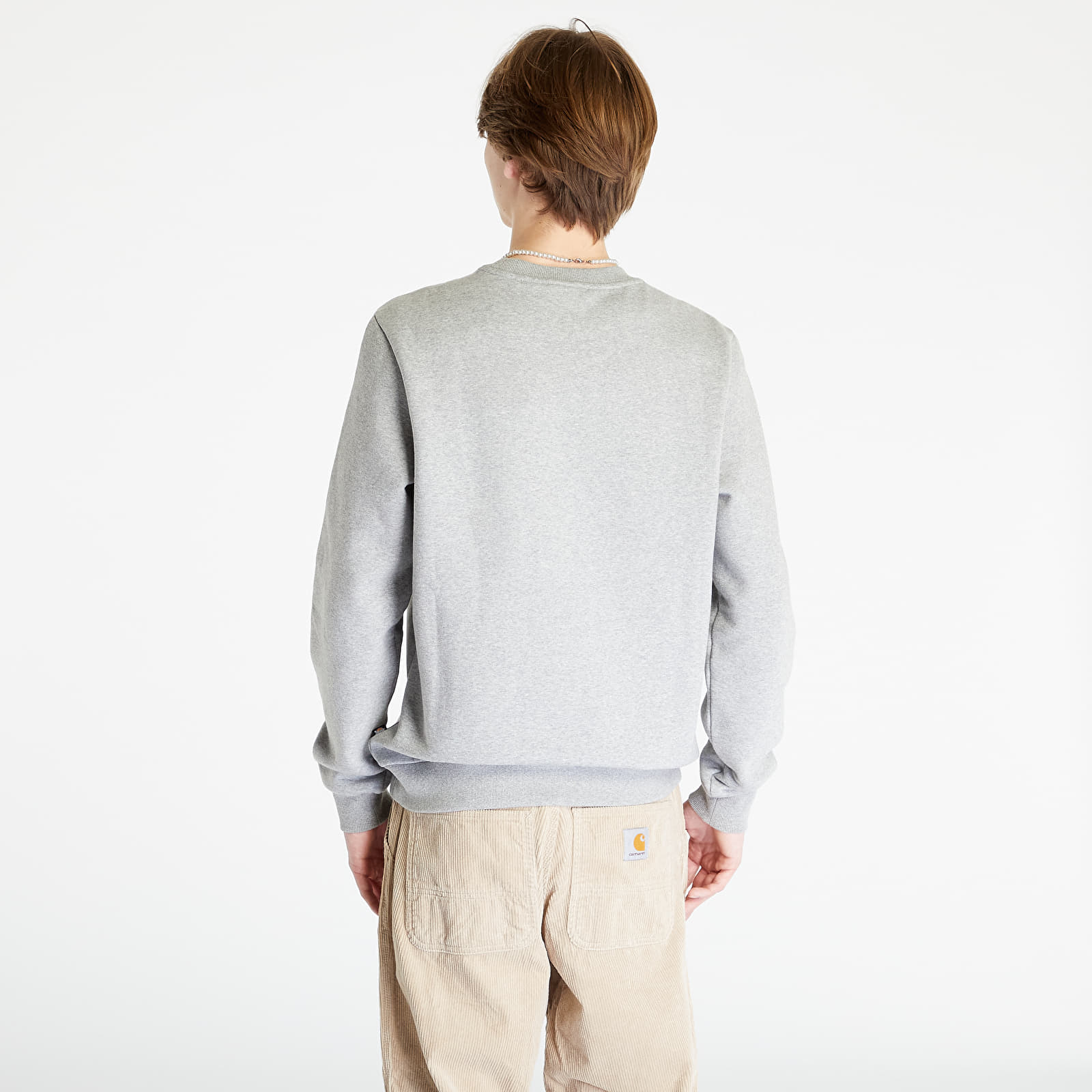Hanorace Dickies Icon Logo Sweatshirt Grey Melange