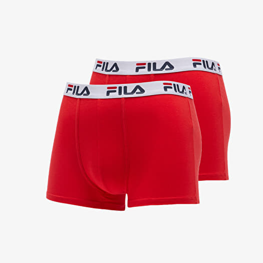 Boxer shorts Fila Man Boxers 2-Pack Red