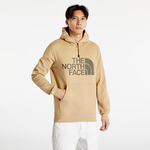 The north face hoodie khaki discount