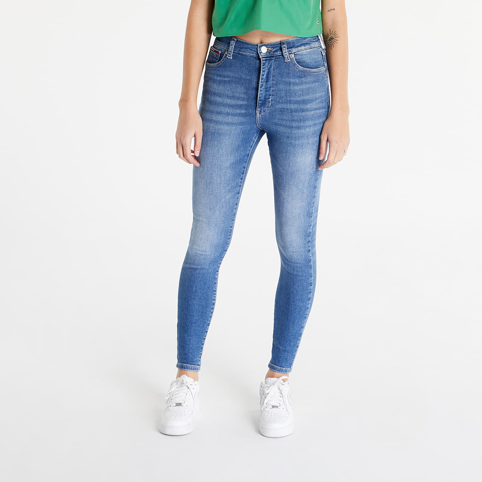 Jeans TOMMY JEANS Sylvia High Rise Super Skinny Jeans Denim Light | Queens
