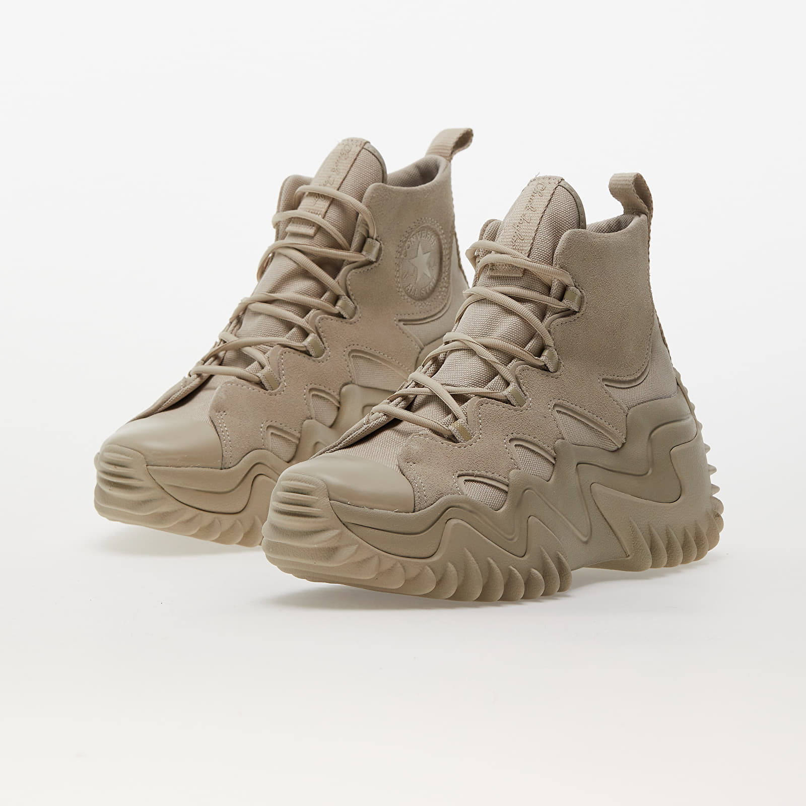 Miesten lenkkarit ja kengät Converse Run Star Motion CX Platform Workwear Textiles Beach Stone/ Beach Stone