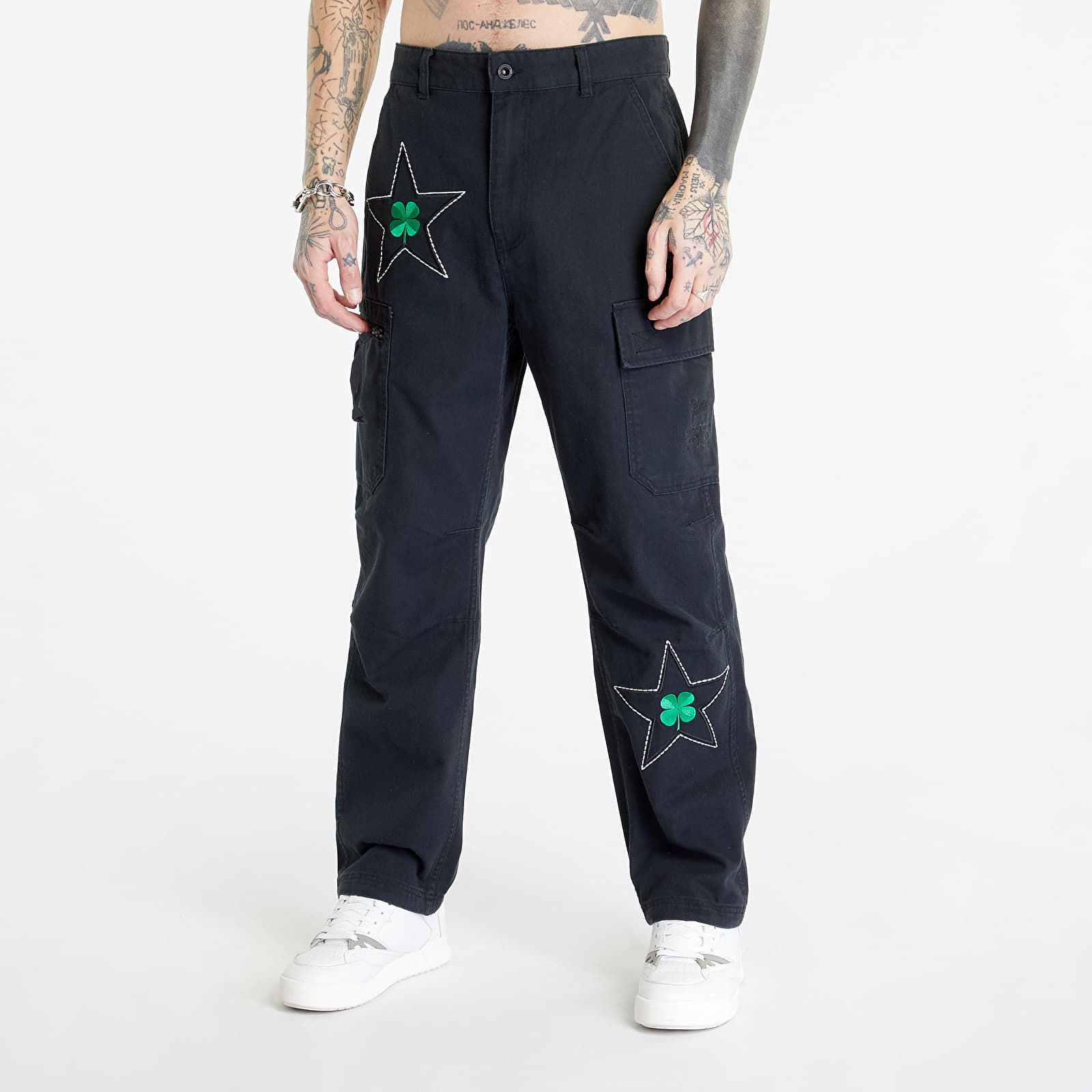 Jeans Converse x Patta Four-Leaf Clover Cargo Pant Black (10024666