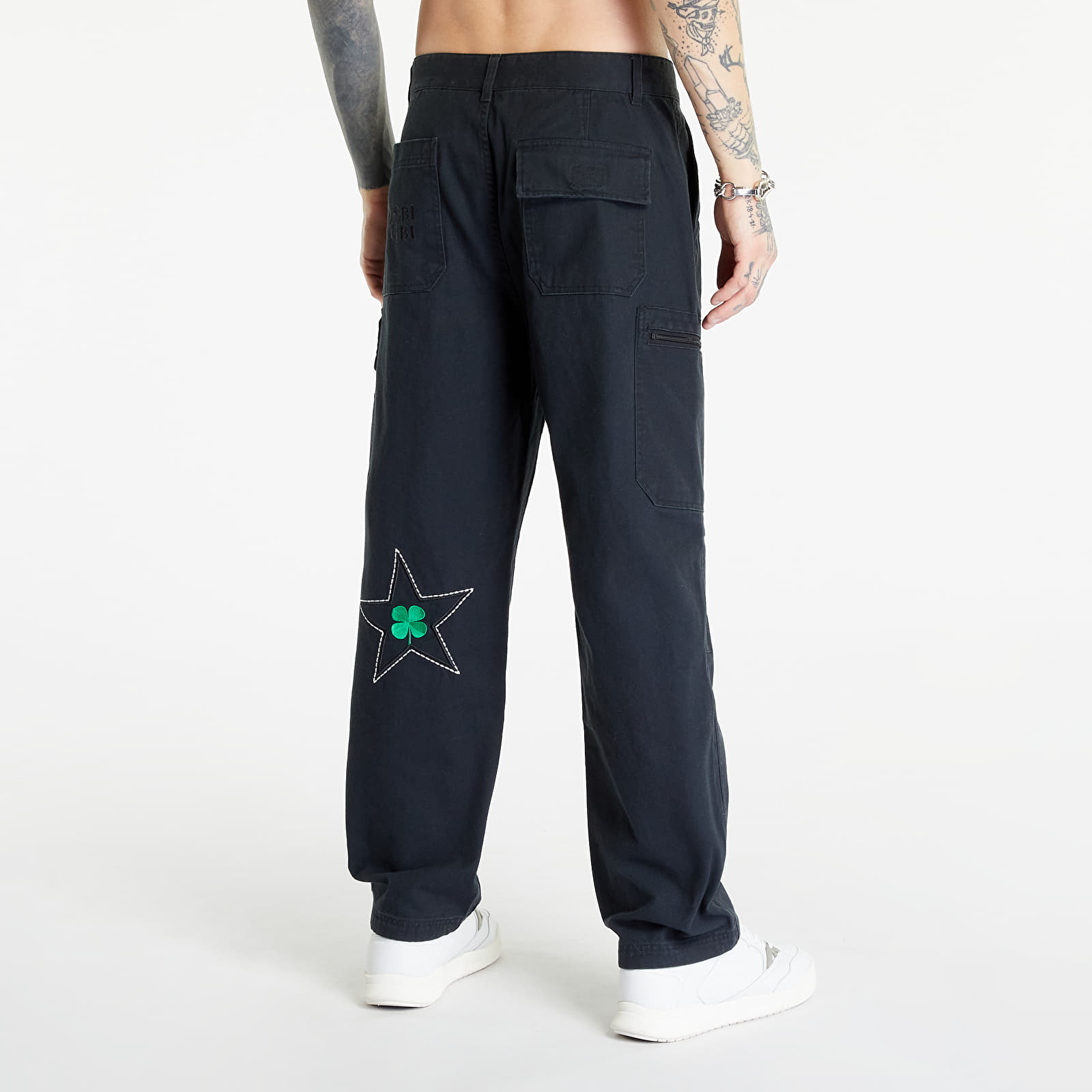 Jeans Converse x Patta Four-Leaf Clover Cargo Pant Black
