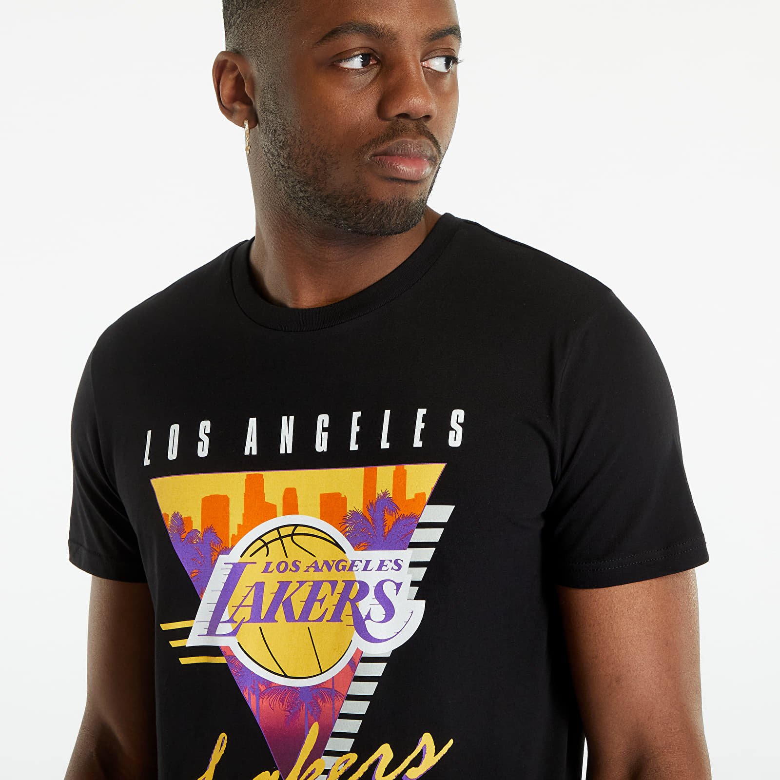 T-krekli Mitchell & Ness NBA Final Seconds Tee Lakers Black