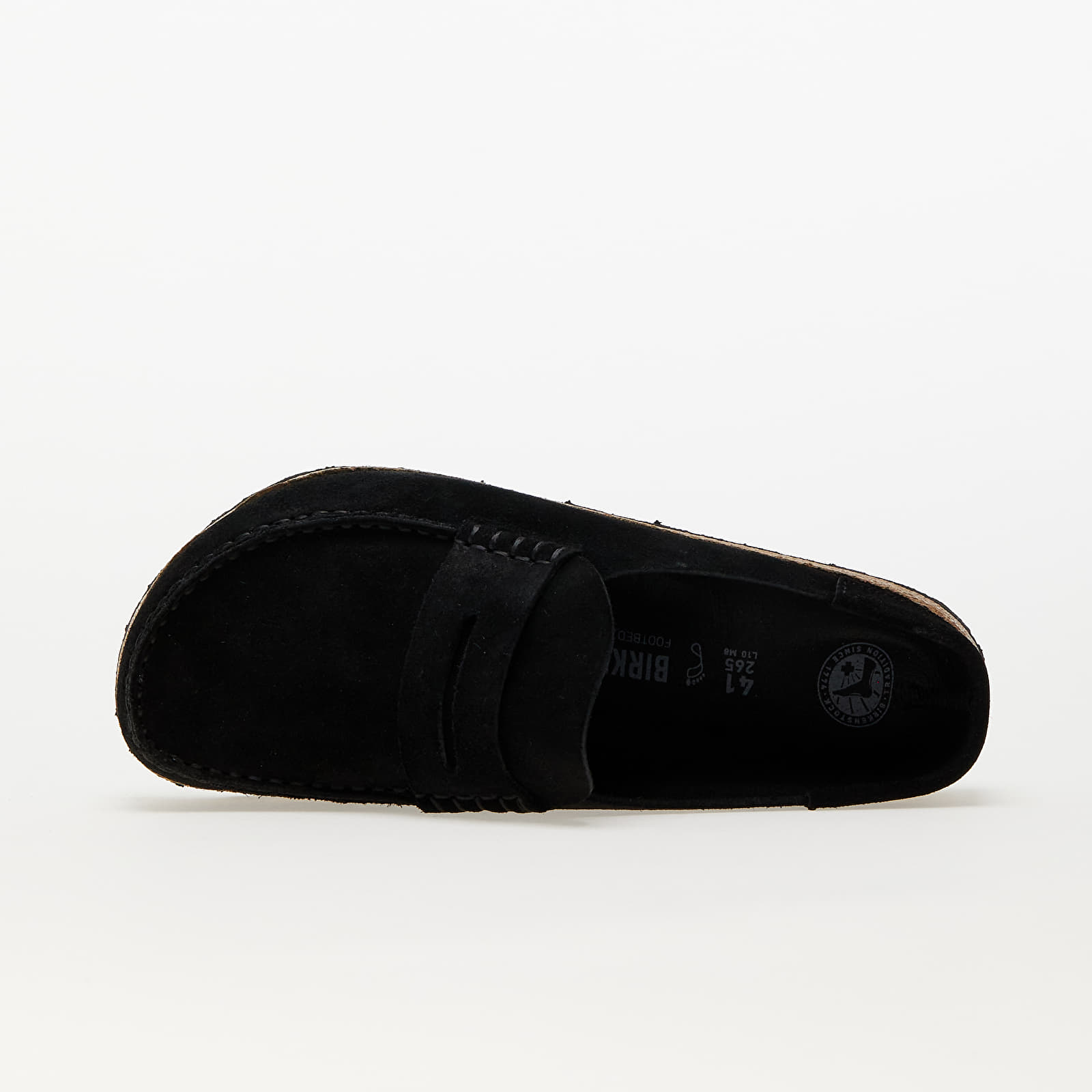 Чоловіче взуття Birkenstock Naples Velvet Leather Black BG