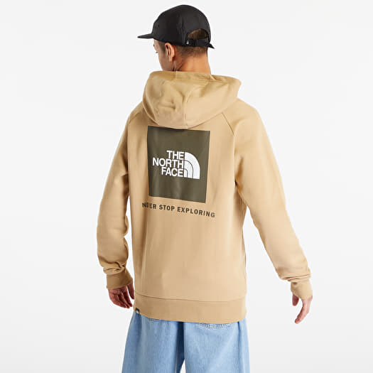 Sweatshirts The North Face Raglan Redbox Hoodie Khaki Stone Queens