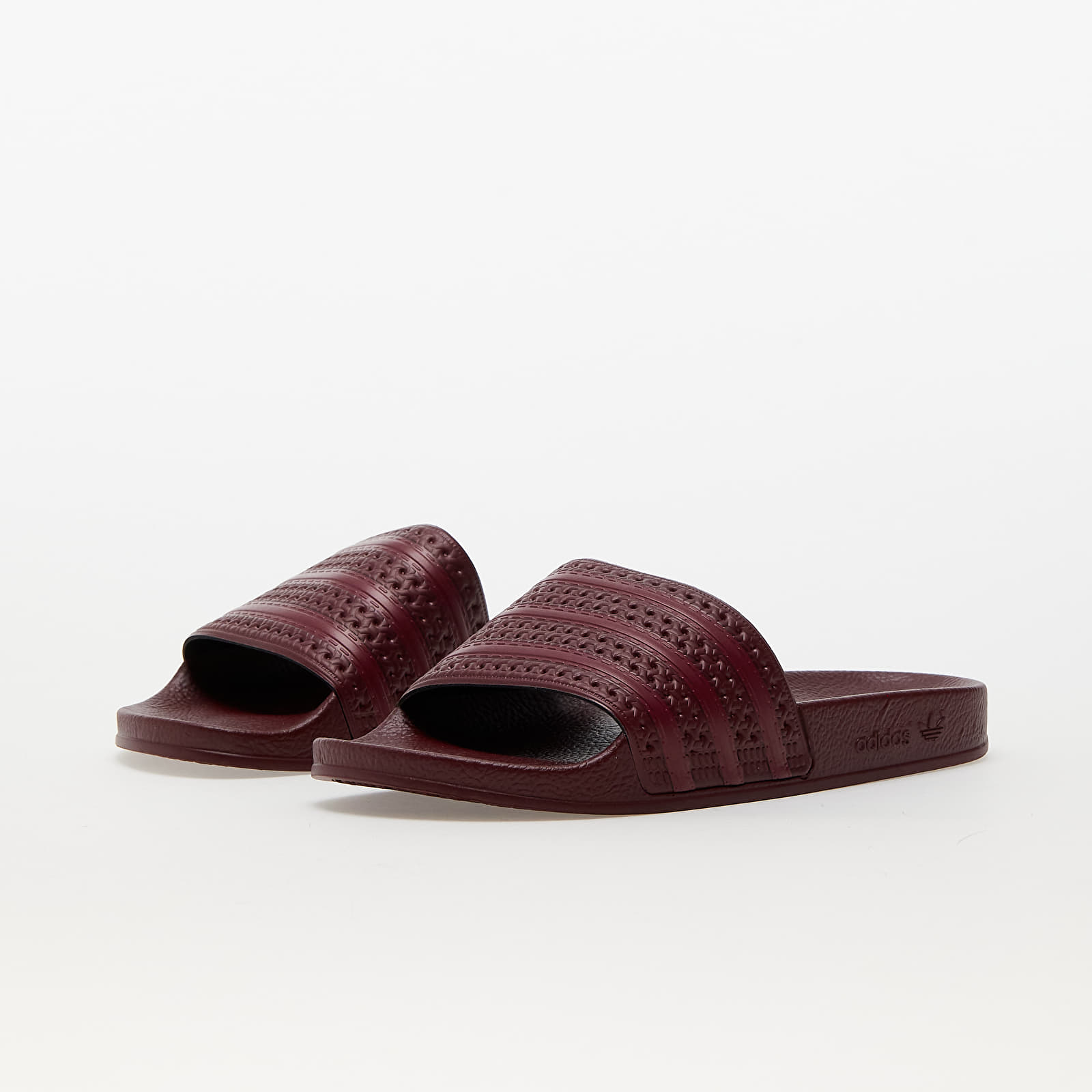 Turnschuhe und Schuhe für Männer adidas Originals Adilette Shadow Red/ Shadow Red/ Core Burgundy