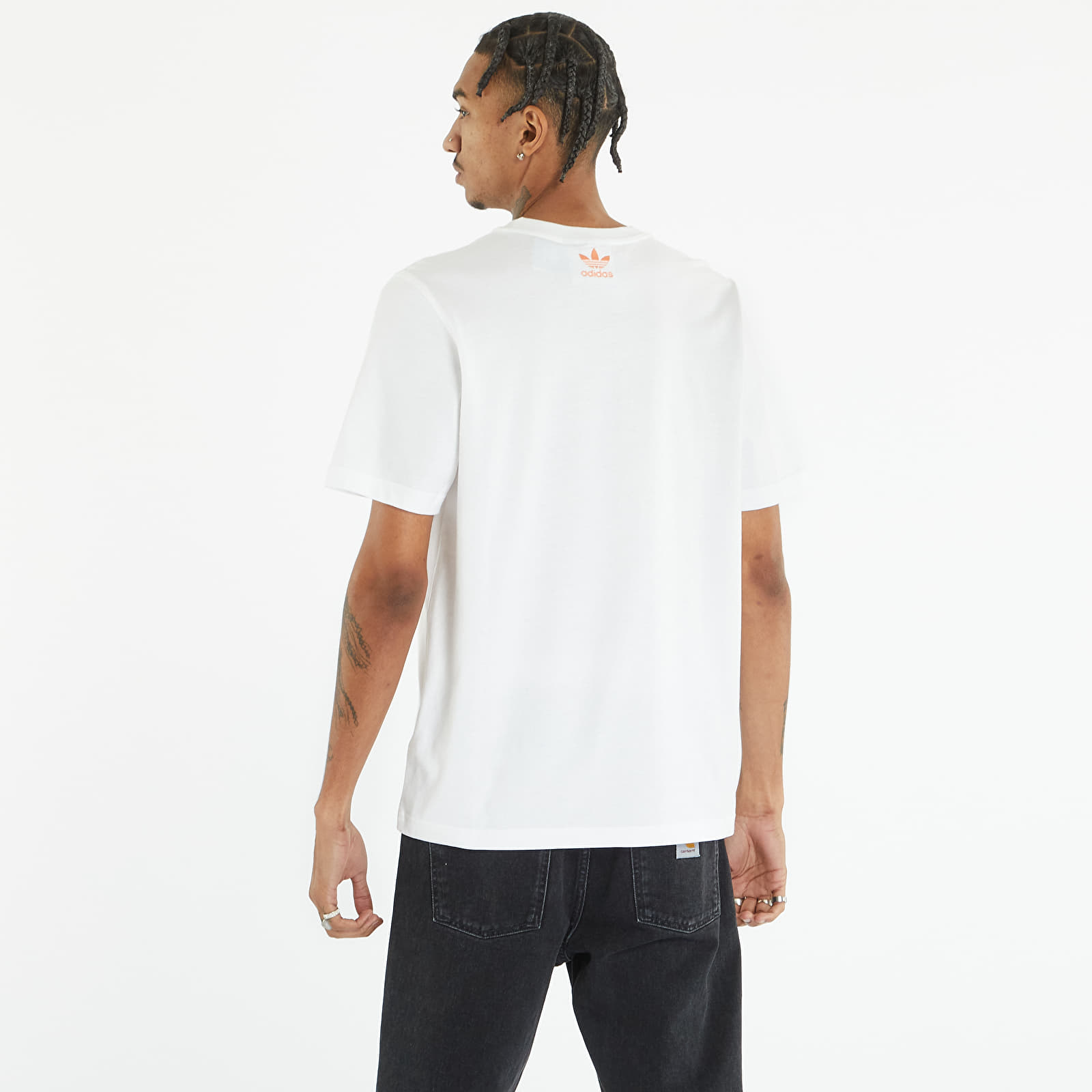 T-shirts adidas Originals Graphic Short Sleeve Tee White