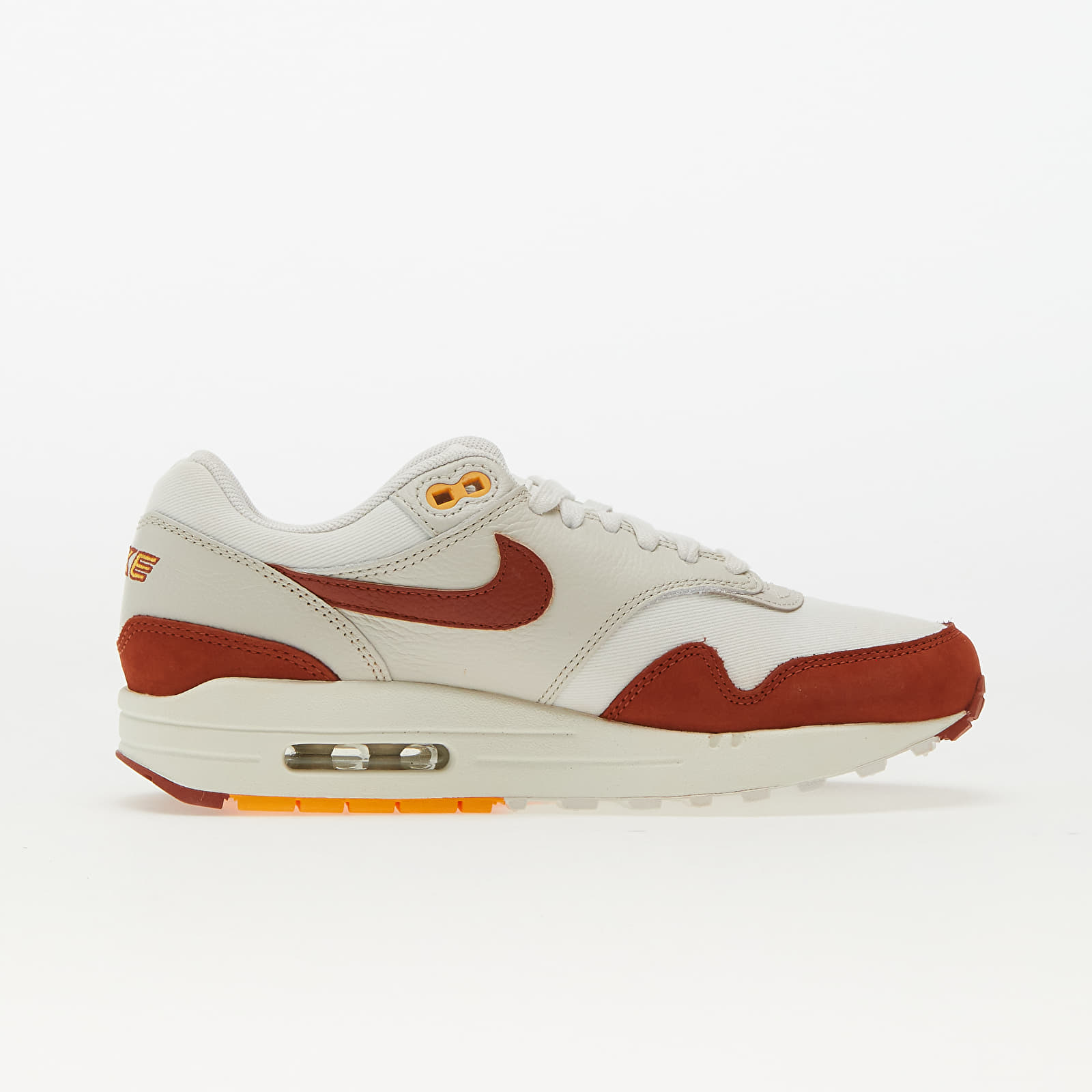 Chaussures et baskets femme Nike W Air Max 1 Lx Sail/ Rugged Orange-Lt Orewood Brn