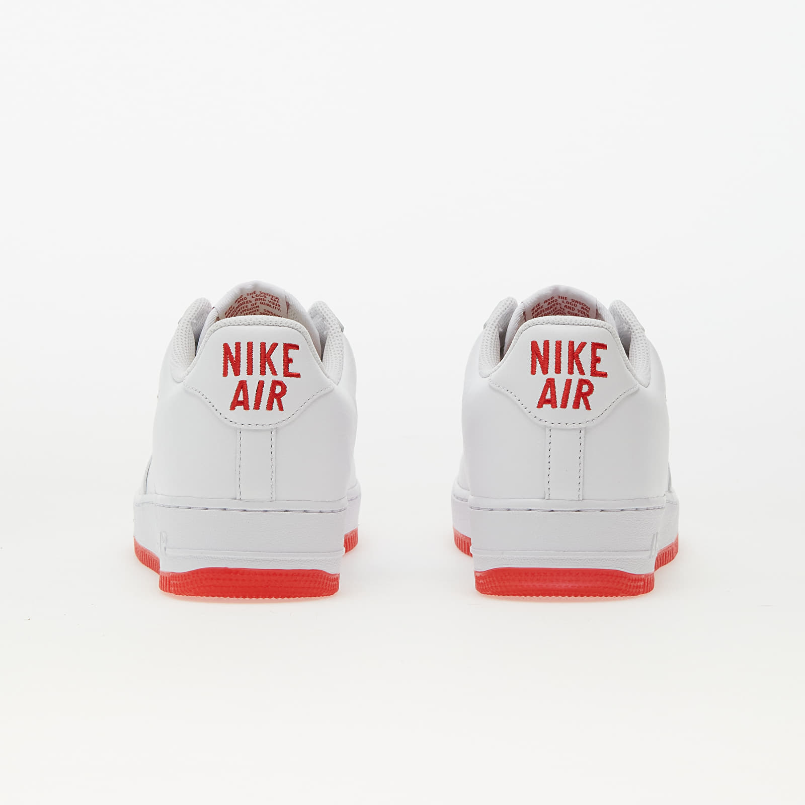 Men's sneakers and shoes Nike Air Force 1 Low Retro White/ University Red