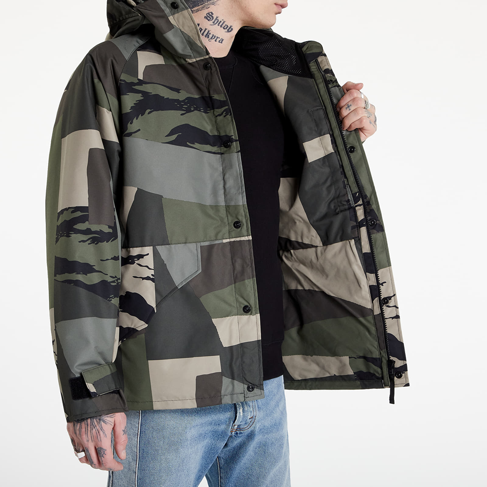 Bundy Carhartt WIP Prospector Jacket Camo Mend/ Popsicle