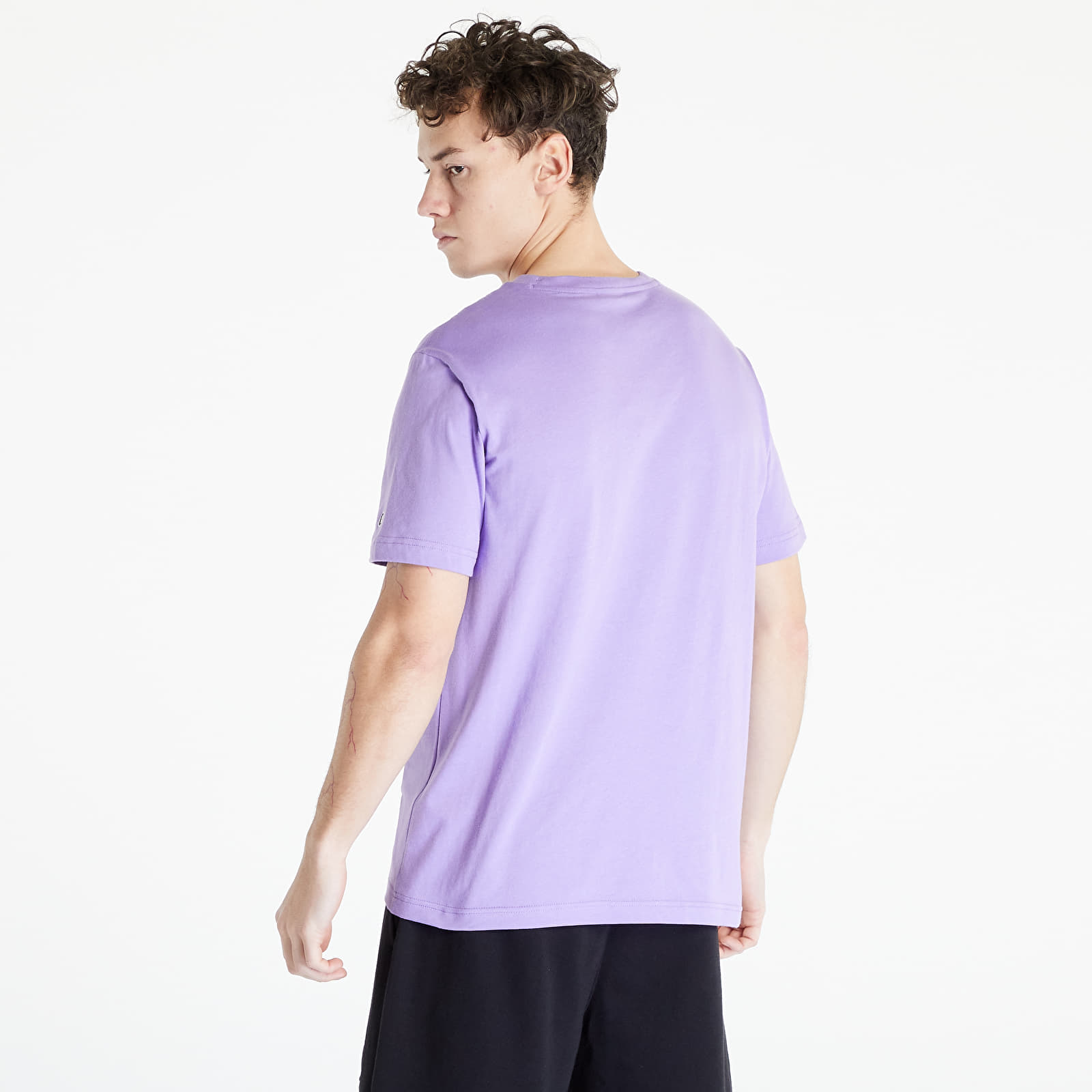 T Shirts Champion Crewneck T Shirt Purple Queens