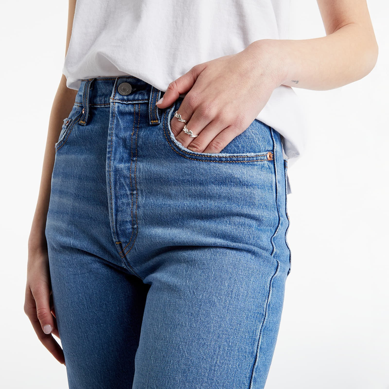 Jeans Levi's ® Ribcage Straight Ankle Jeans Indigo