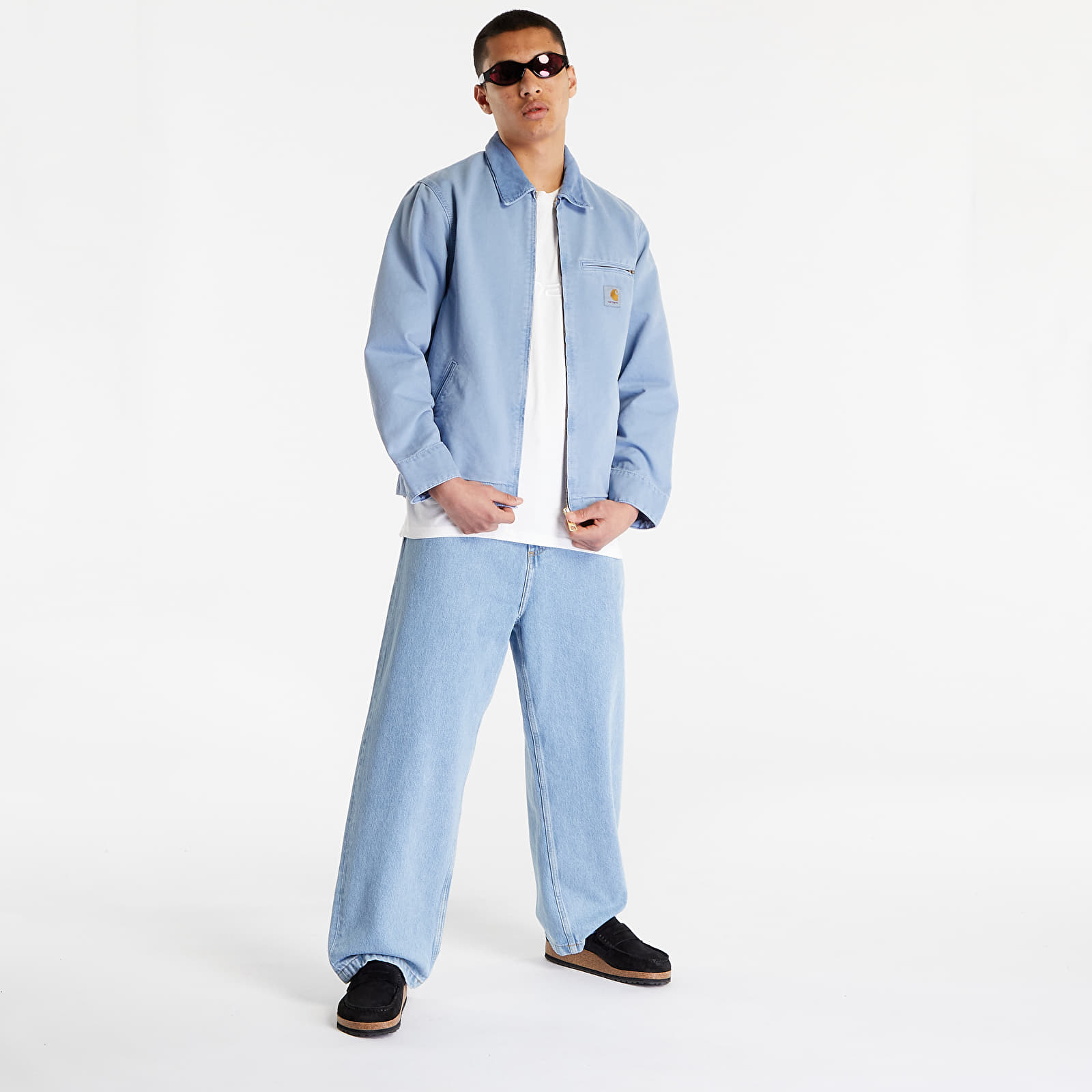 Jackets Carhartt WIP Detroit Jacket Piscine/ Piscine Faded