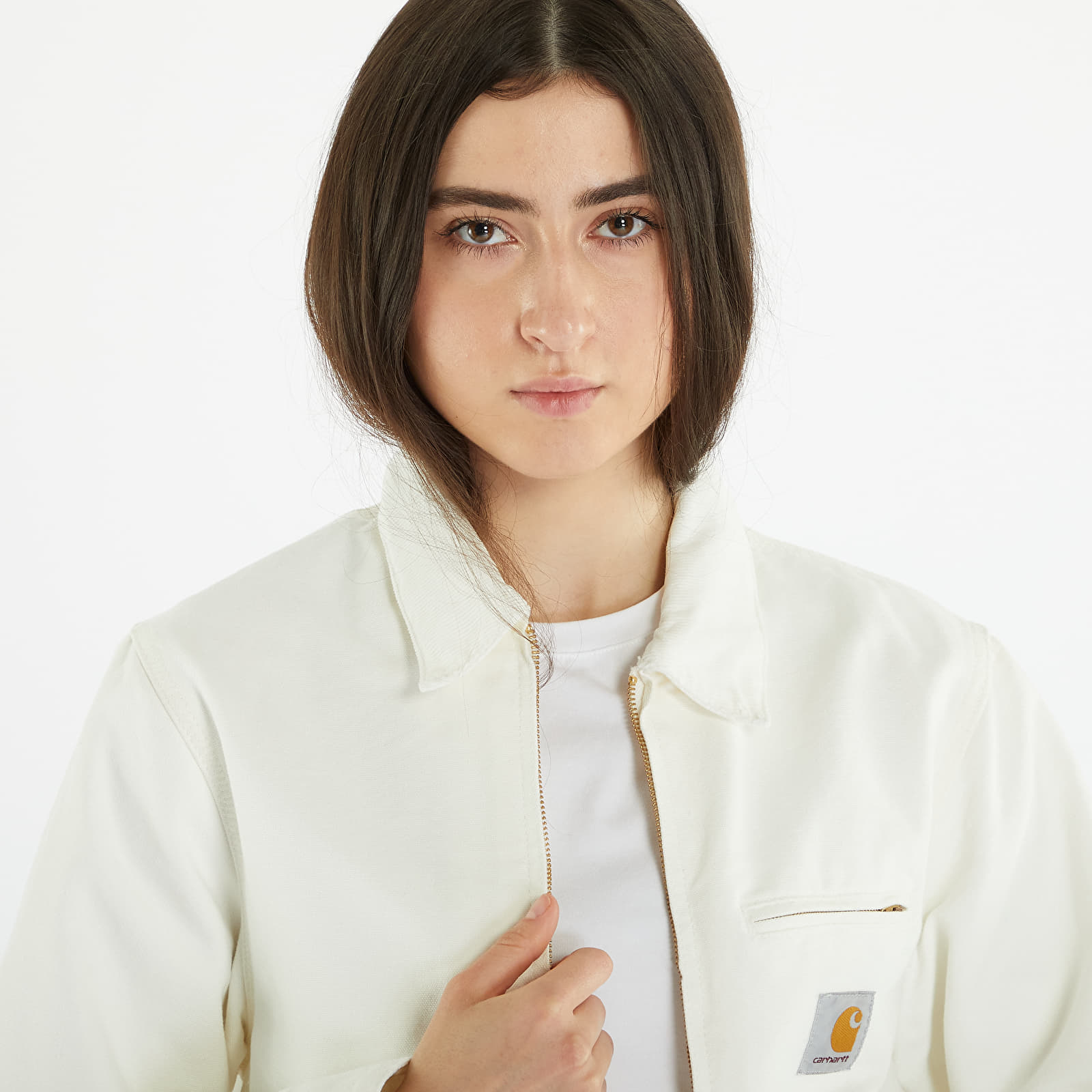 Casacos de homem Carhartt WIP Detroit Jacket UNISEX Wax/ Wax Stone Washed