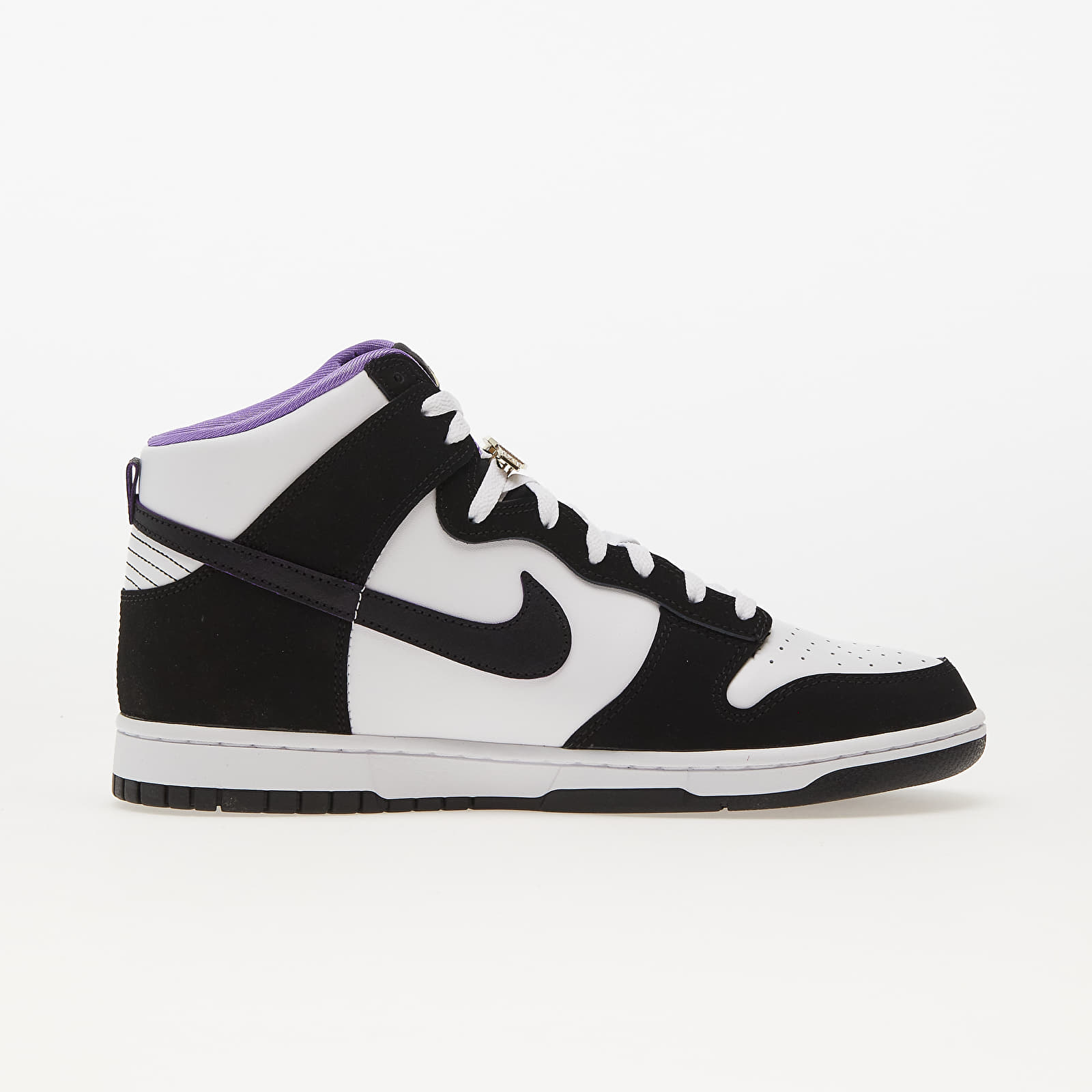 Pánske tenisky a topánky Nike Dunk High Retro Premium Emb Black/ Black-White-Action Grape