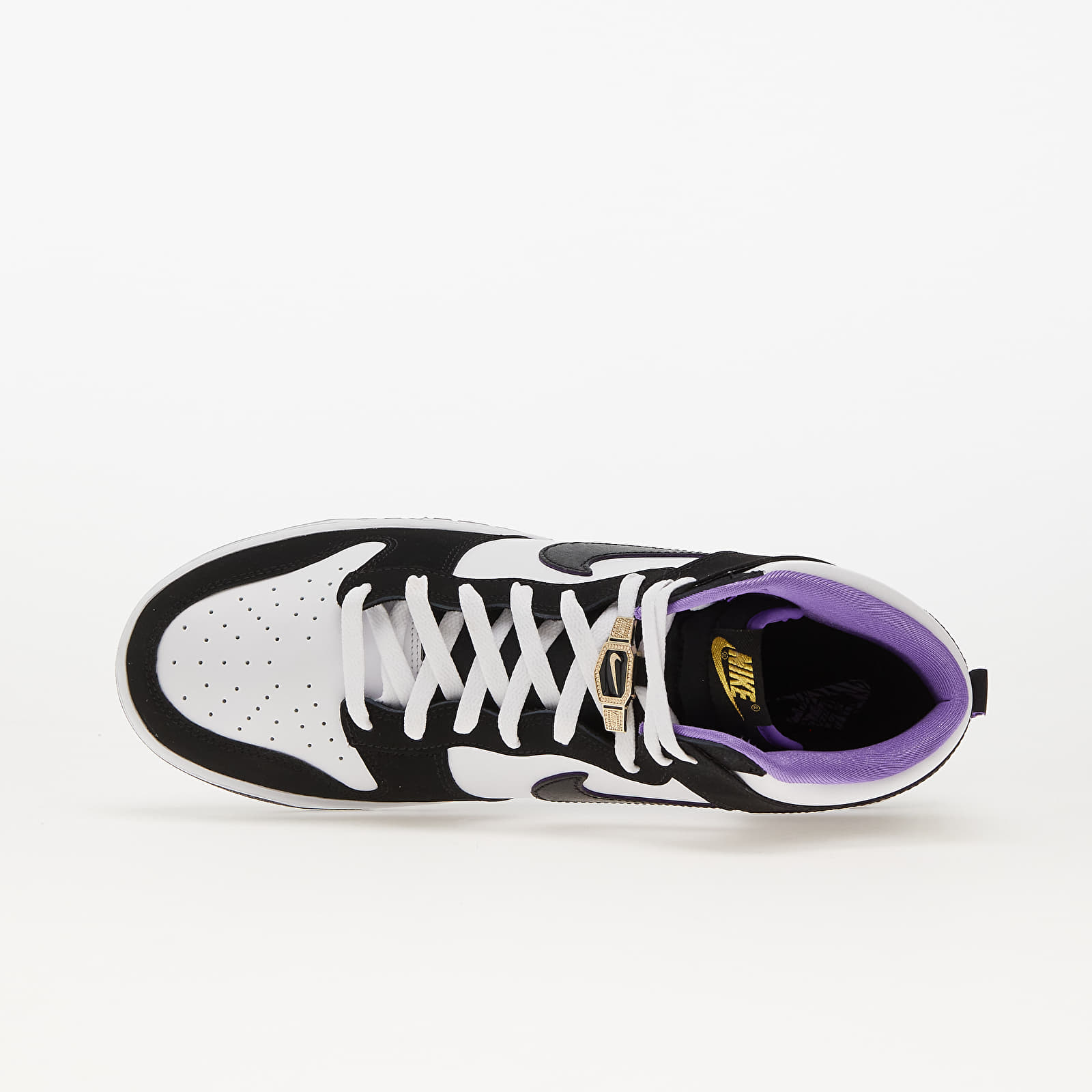 Pánske tenisky a topánky Nike Dunk High Retro Premium Emb Black/ Black-White-Action Grape