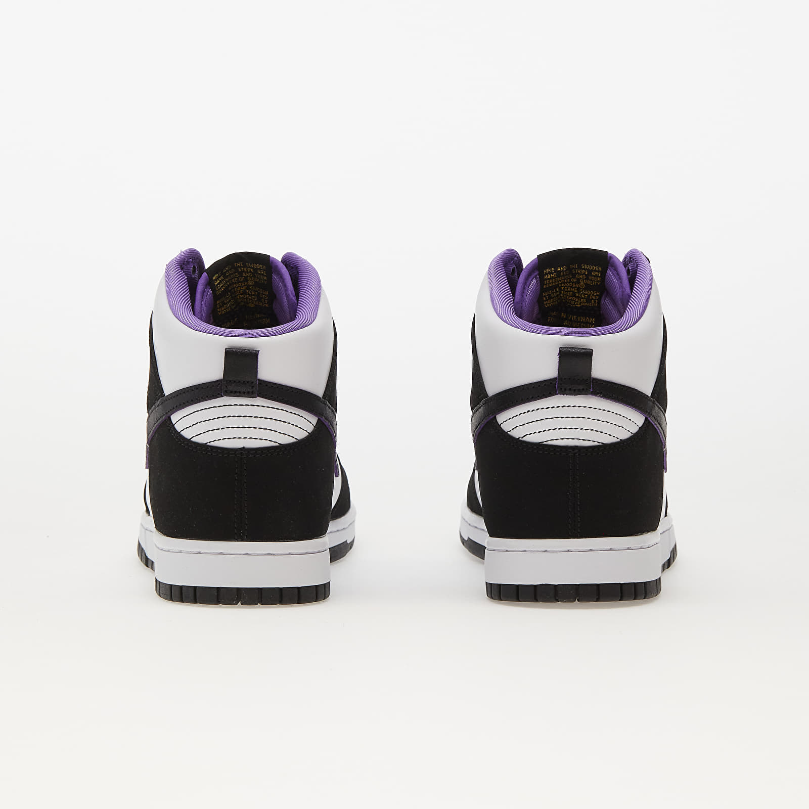 Pánske tenisky a topánky Nike Dunk High Retro Premium Emb Black/ Black-White-Action Grape