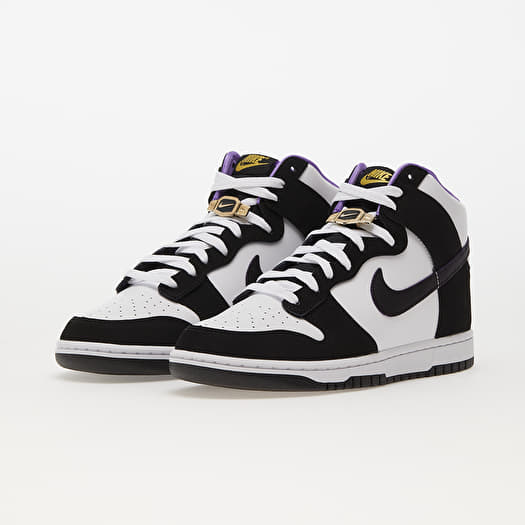 Herensneakers en schoenen Nike Dunk High Retro Premium Emb Black Black White Action Grape Queens