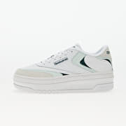 Reebok Club C Extra Ftw White/ Aqudus/ Forest Green