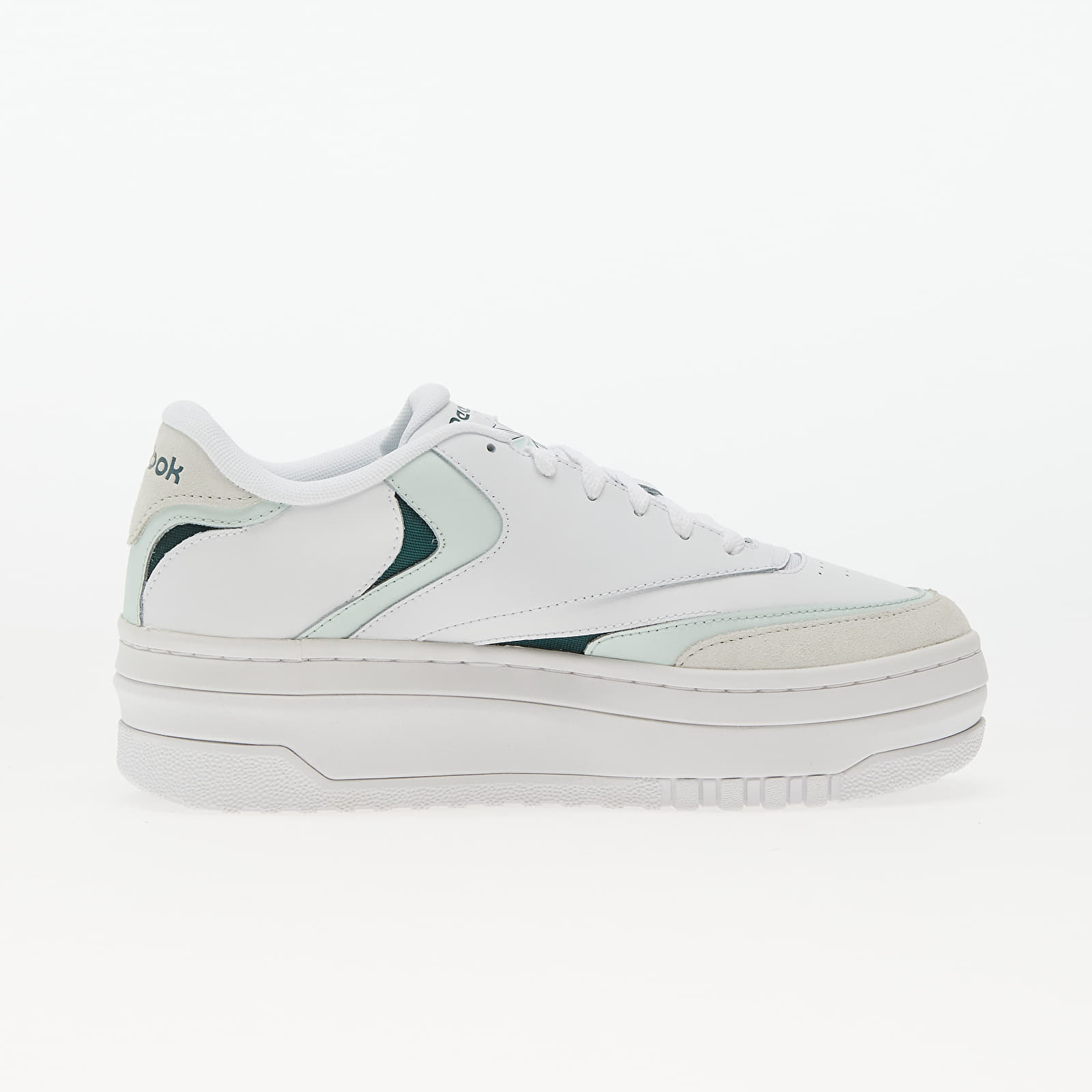 Dámské tenisky a boty Reebok Club C Extra Ftw White/ Aqudus/ Forest Green