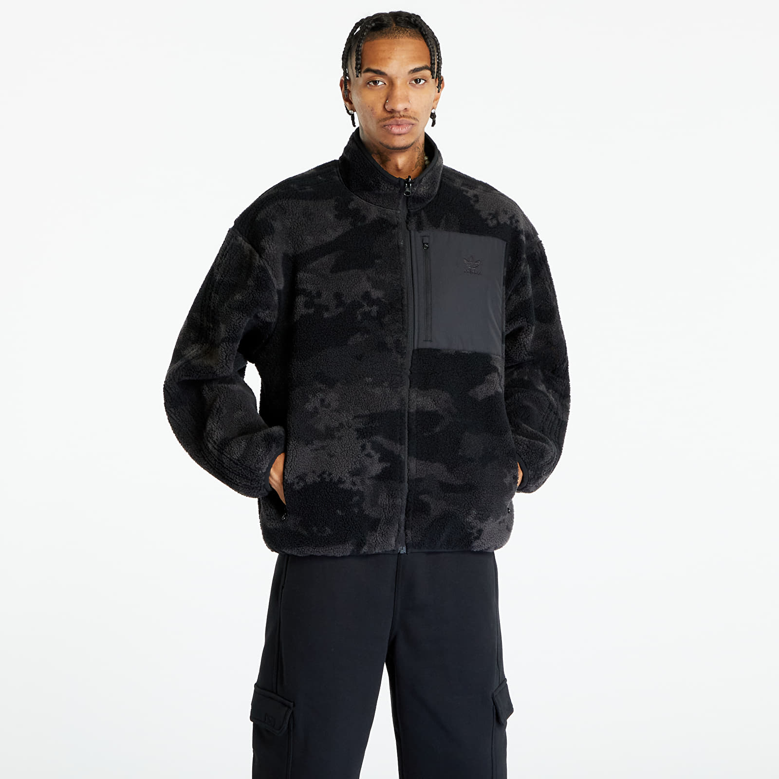 adidas Camo Fleece Jacket