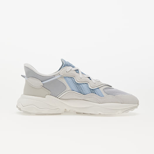 Adidas originals ozweego trainers top in white and blue