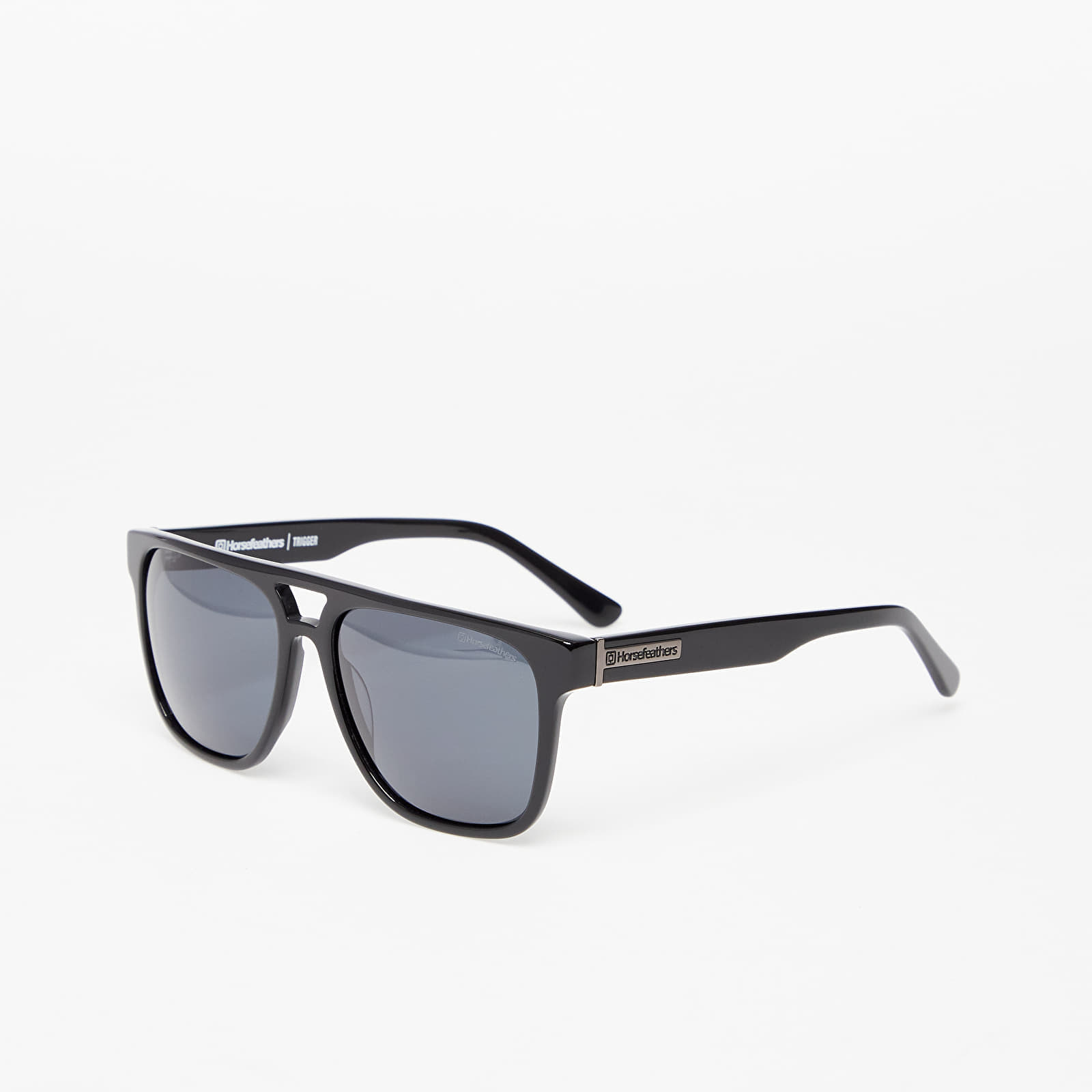 Päikeseprillid Horsefeathers Trigger Sunglasses Gloss Black/ Gray