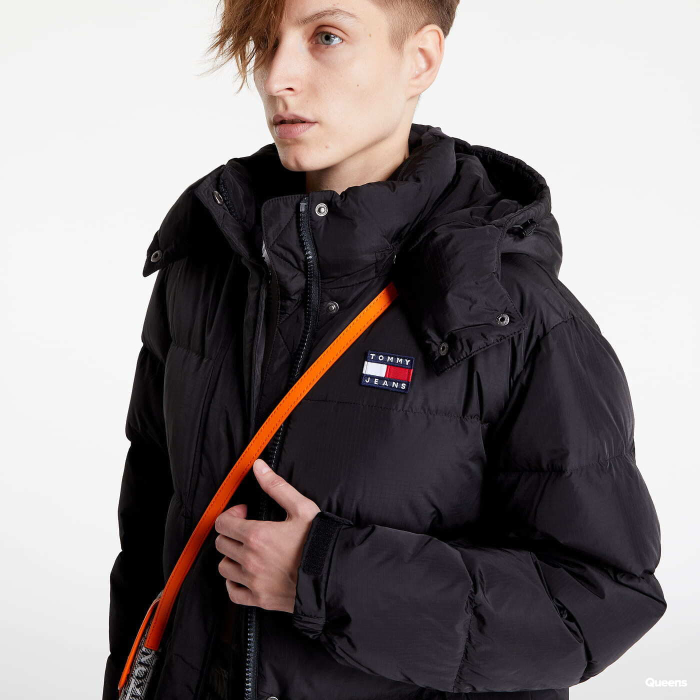 Jacken und Mäntel Tommy Jeans Alaska Winter Long Puffer Coat Black