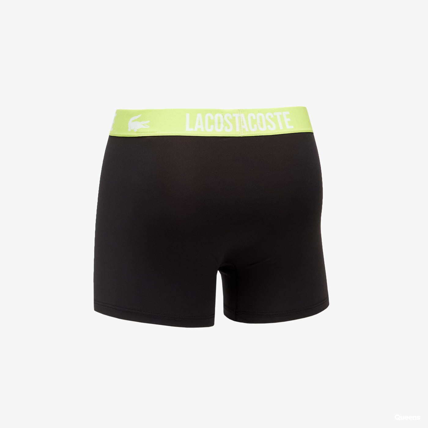 Boxershorts LACOSTE Trunk 3 Pack Černé/ Žluté