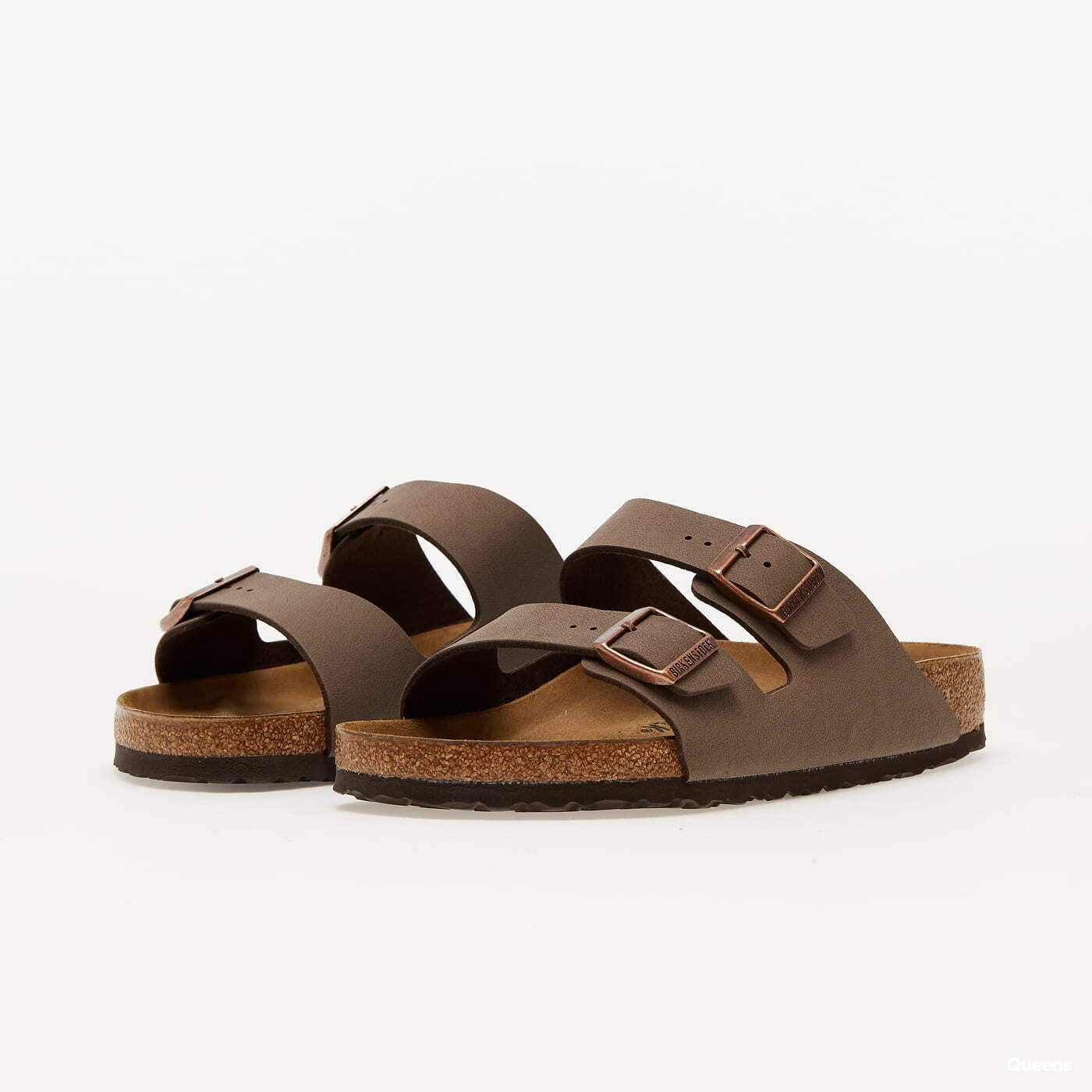 Herensneakers en -schoenen Birkenstock Arizona Birko-Flor Soft Mocha