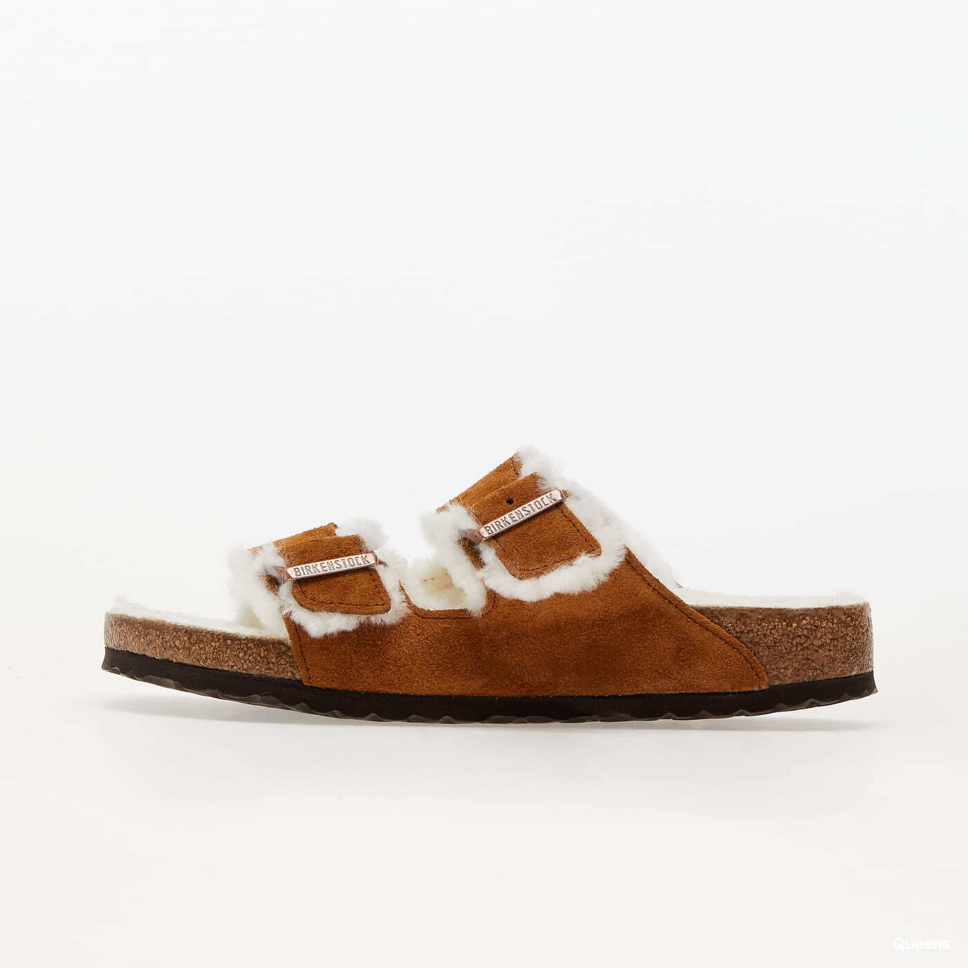 Sneakers und Schuhe für Frauen Birkenstock Arizona Shearling Mink