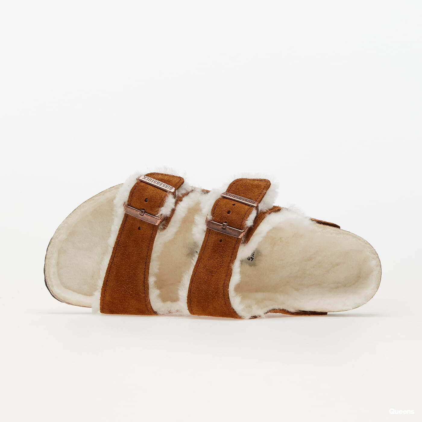Sneakers und Schuhe für Frauen Birkenstock Arizona Shearling Mink