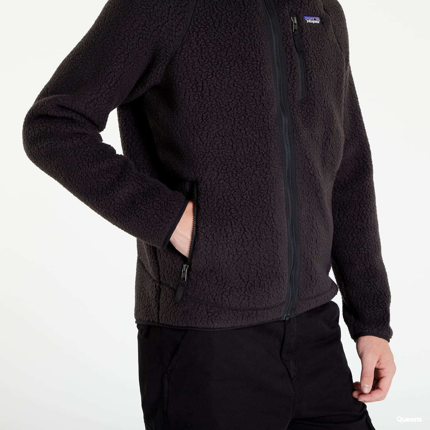 Bundy Patagonia Retro Pile Jacket Black
