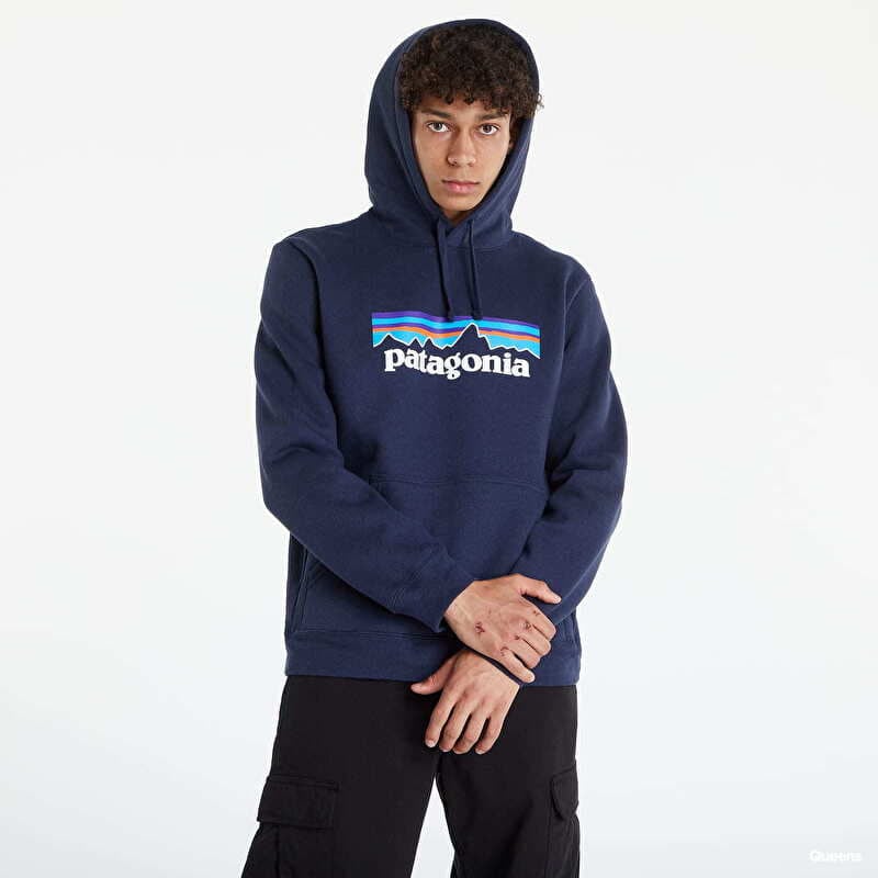 Sweatshirt Patagonia Logo Uprisal Hoody navy