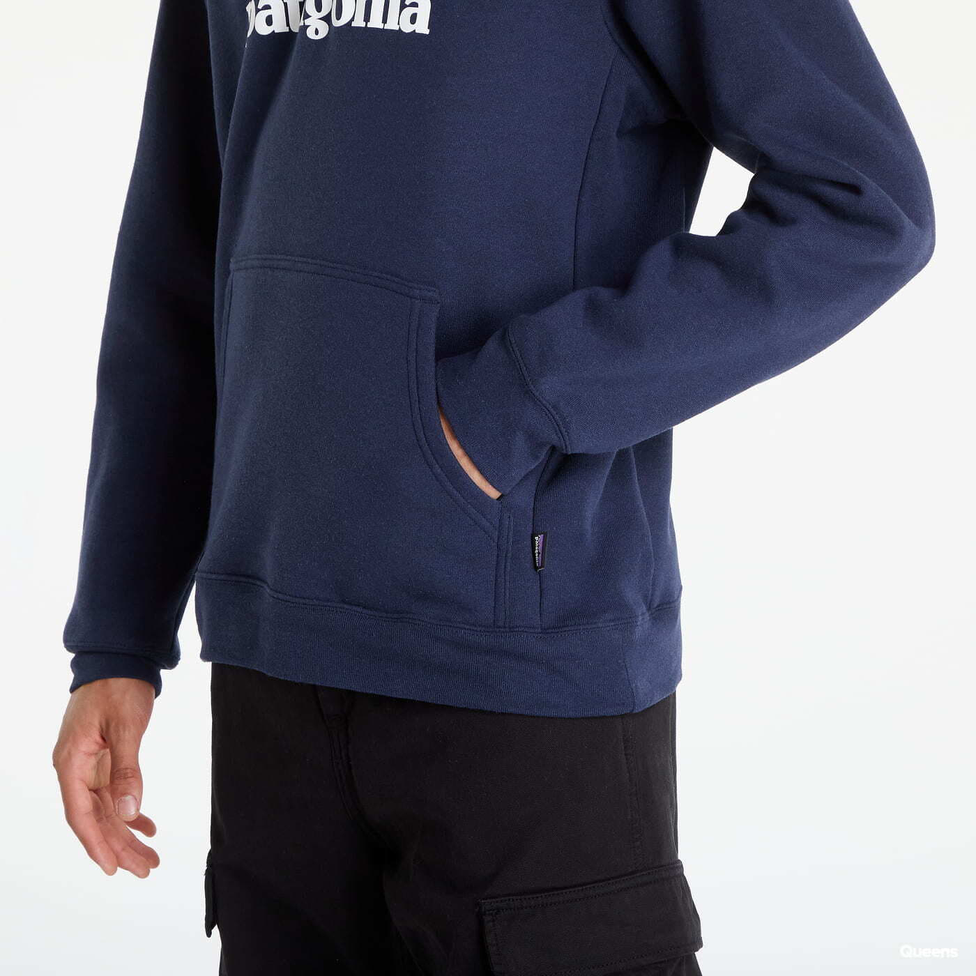 Mikiny Patagonia Logo Uprisal Hoody navy