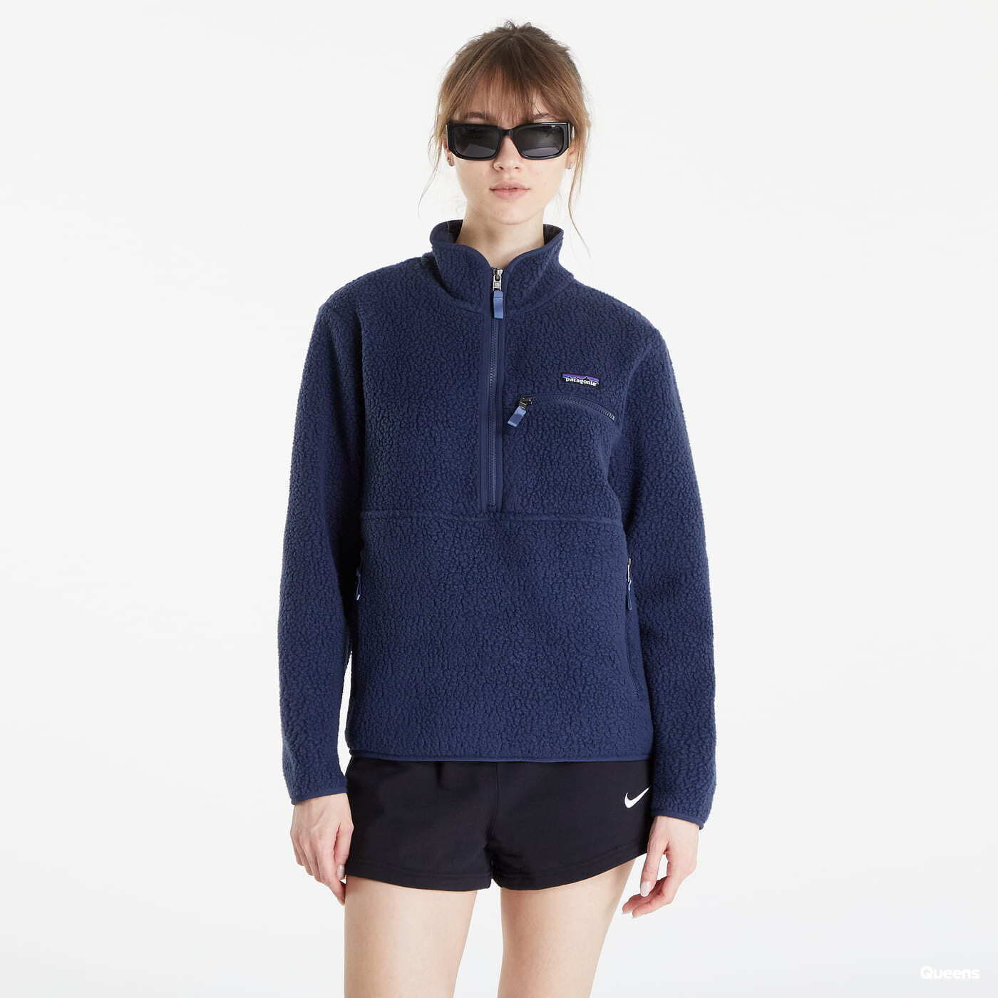 Sweatshirt Patagonia Retro Pile Marsupial navy XS