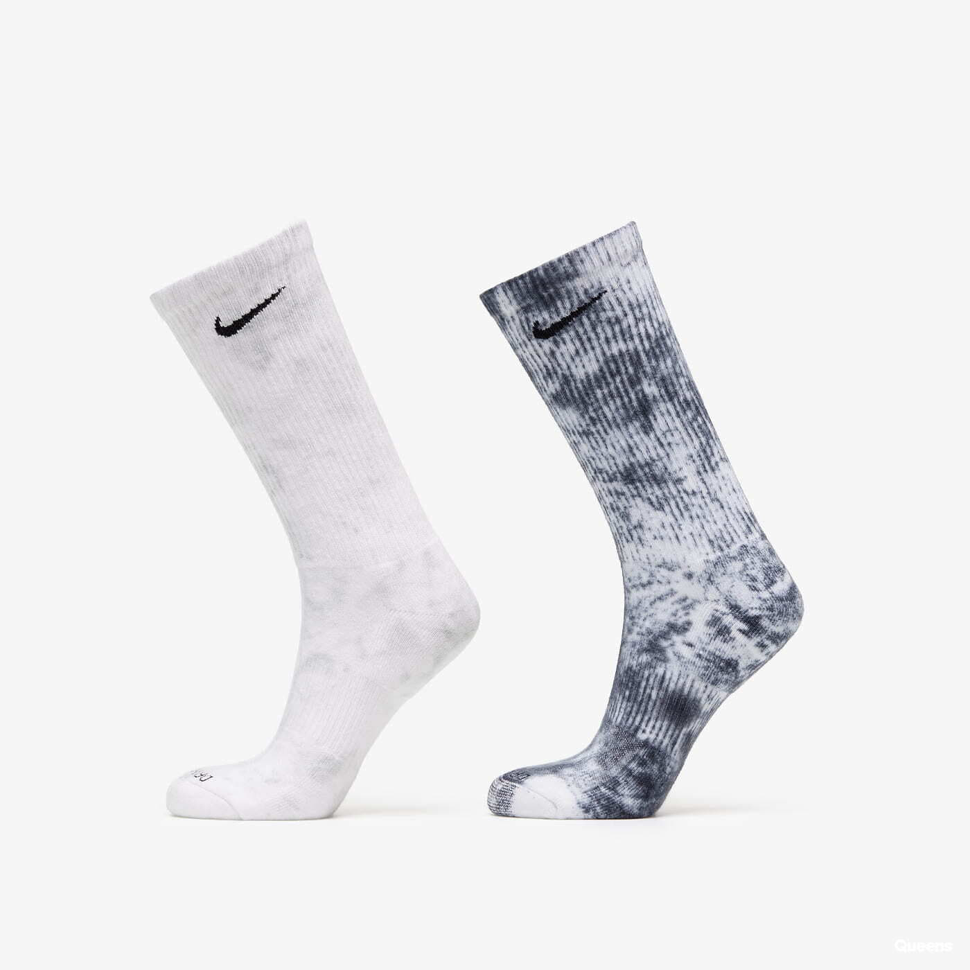 Ponožky Nike Everyday Plus Cushioned Tie-Dye Crew Socks 2-Pack Multicolor