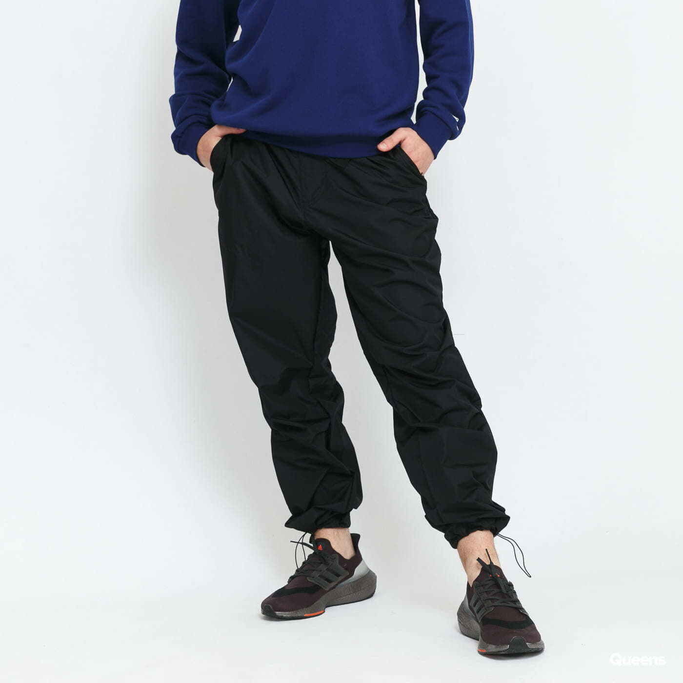 Broeken Urban Classics Mountain Pants Black XXL