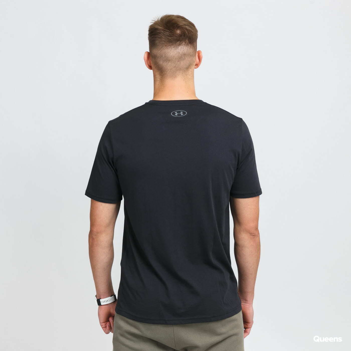 Camisetas Under Armour Sportstyle Left Chest SS Tee černé