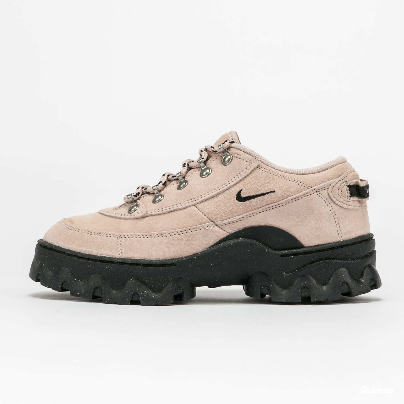 Women's sneakers and shoes Nike W Lahar Low fossil stone / black - orange