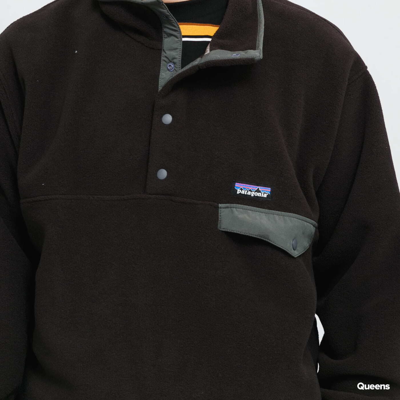 Bluzy Patagonia M's Synchilla Snap-T Fleece Pullover Black