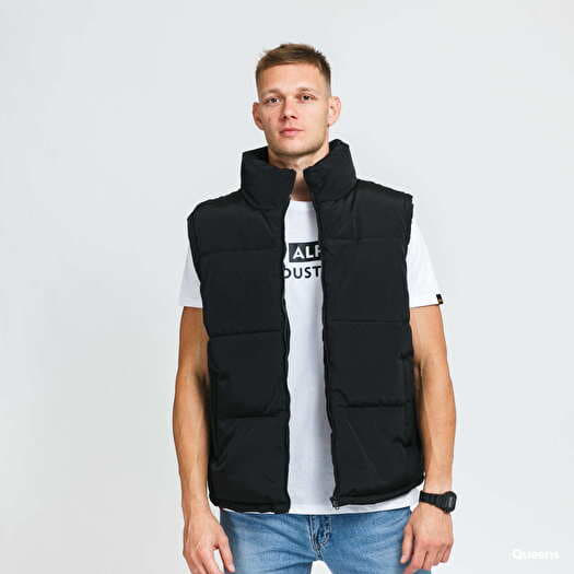 Urban Classics Block Puffer Vest Black