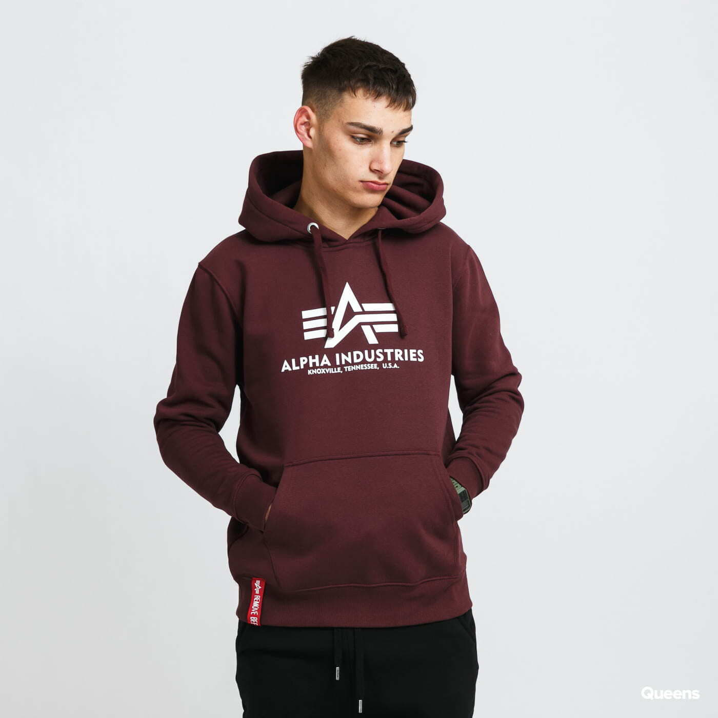 Hoodies and sweatshirts Alpha Industries Basic Hoody Dark Wine