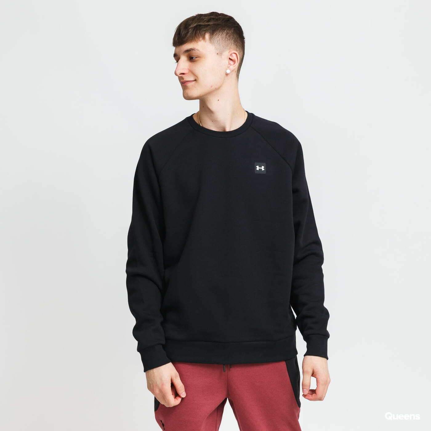 Moletons e blusas de moletom Under Armour Rival Fleece Crew černá