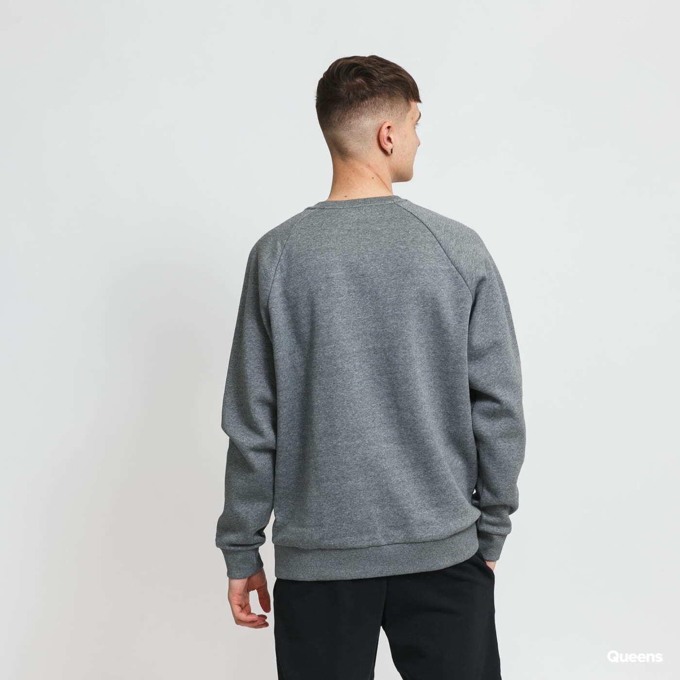 Sudaderas Under Armour Rival Fleece Crew melange šedá