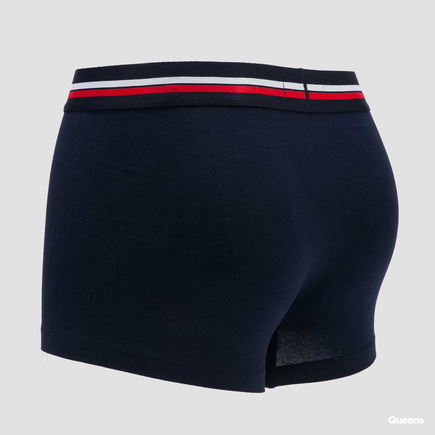 Boksersortsid LACOSTE Iconic Cotton Stretch Boxers 3-Pack Red/ Melange Grey/ Navy